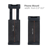 "1-inch ball mount phone holder"